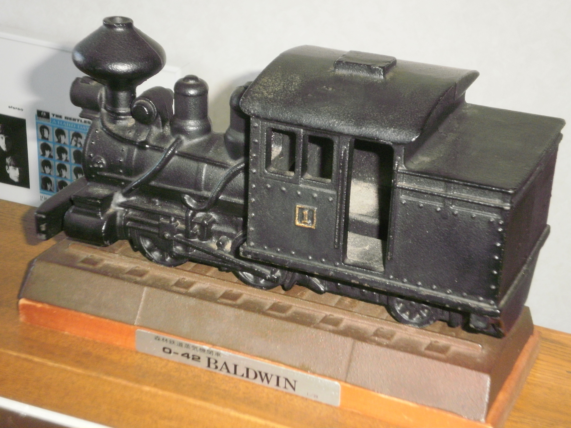 マイコレクション９９３〈木曽森林鉄道廃止記念置物〉０－４２ ＢＡＬＤＷＩＮ(１/２０)〕: 北の鉄ちゃんの部屋