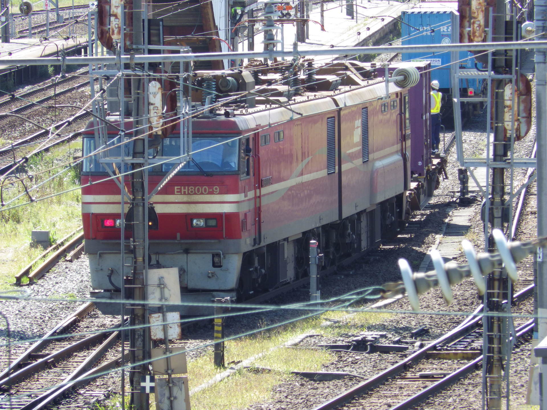 鉄道部品 検査札 国鉄 49-4 五稜郭車両センター 函館 五稜郭車セ 昭和